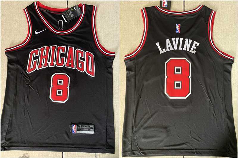 Bulls 8 Zach Lavine Black Nike Swingman Jersey,We sell and wholesale Bulls 8 Zach Lavine Black Nike Swingman Jersey on line form chian!
